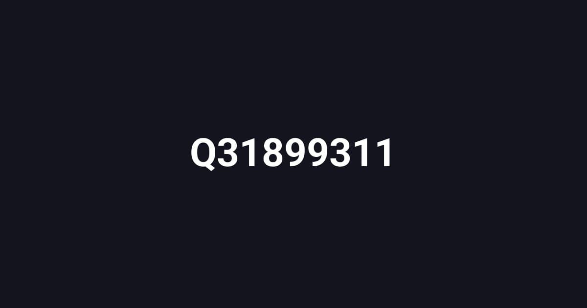Q31899311
