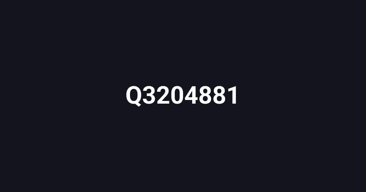 Q3204881