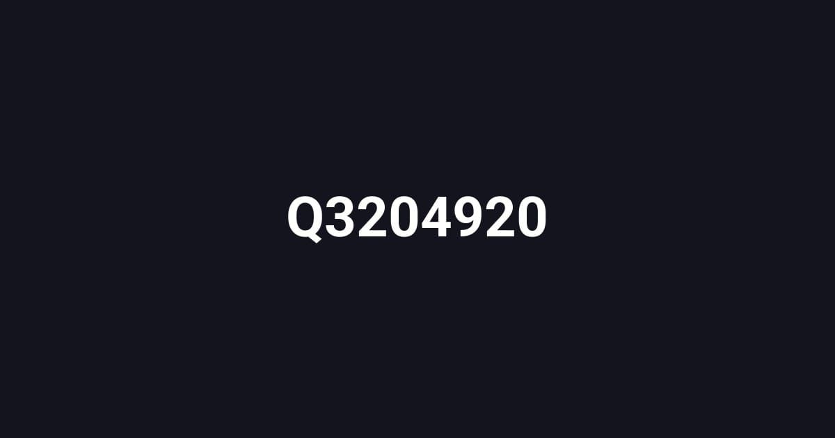 Q3204920