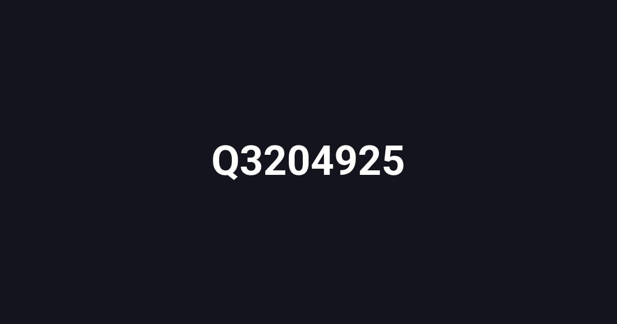 Q3204925