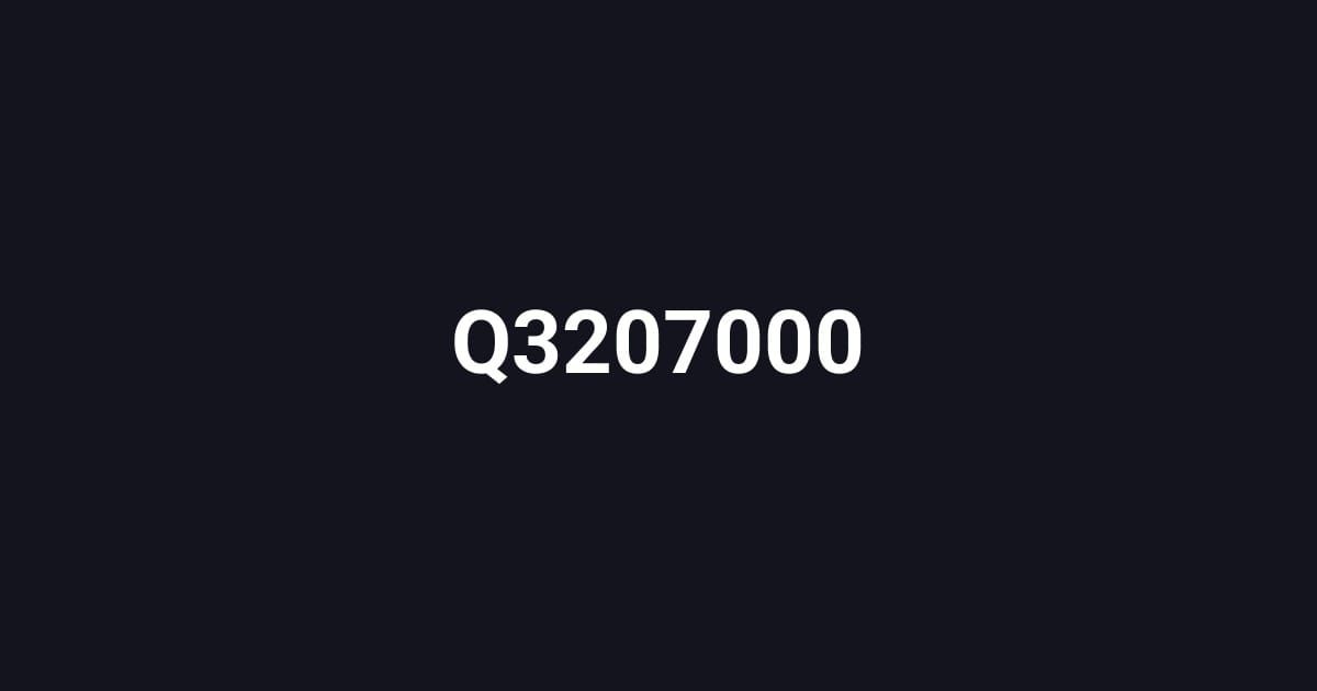 Q3207000