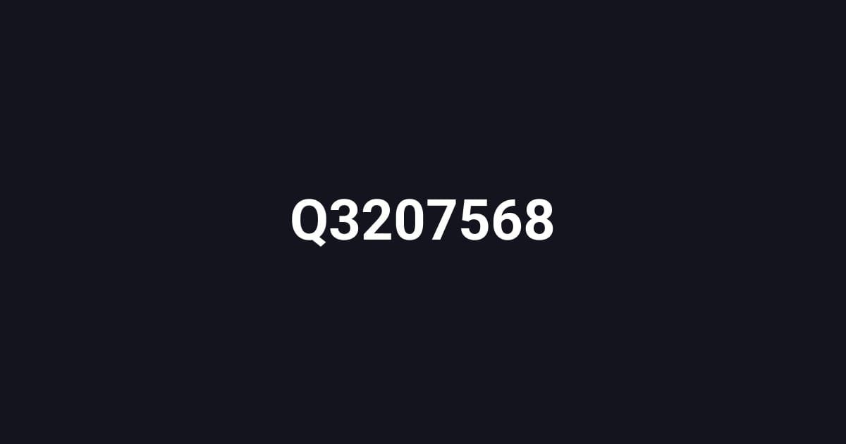 Q3207568