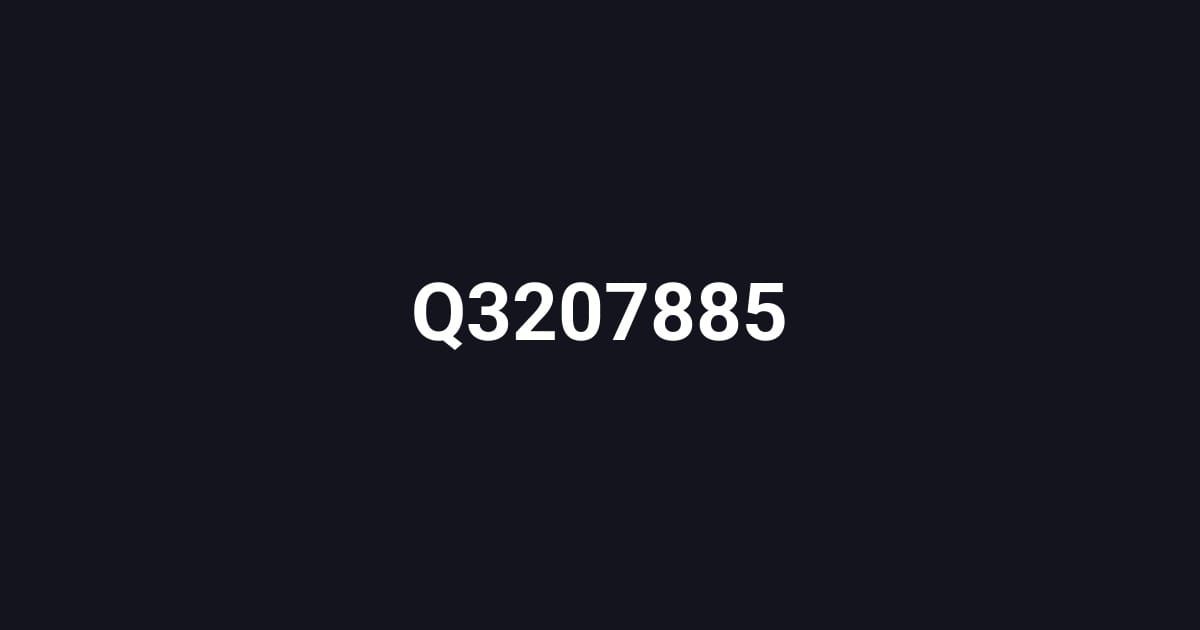 Q3207885