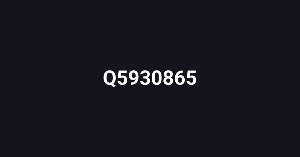 Q5930865