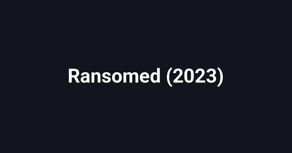 Ransomed (2023)