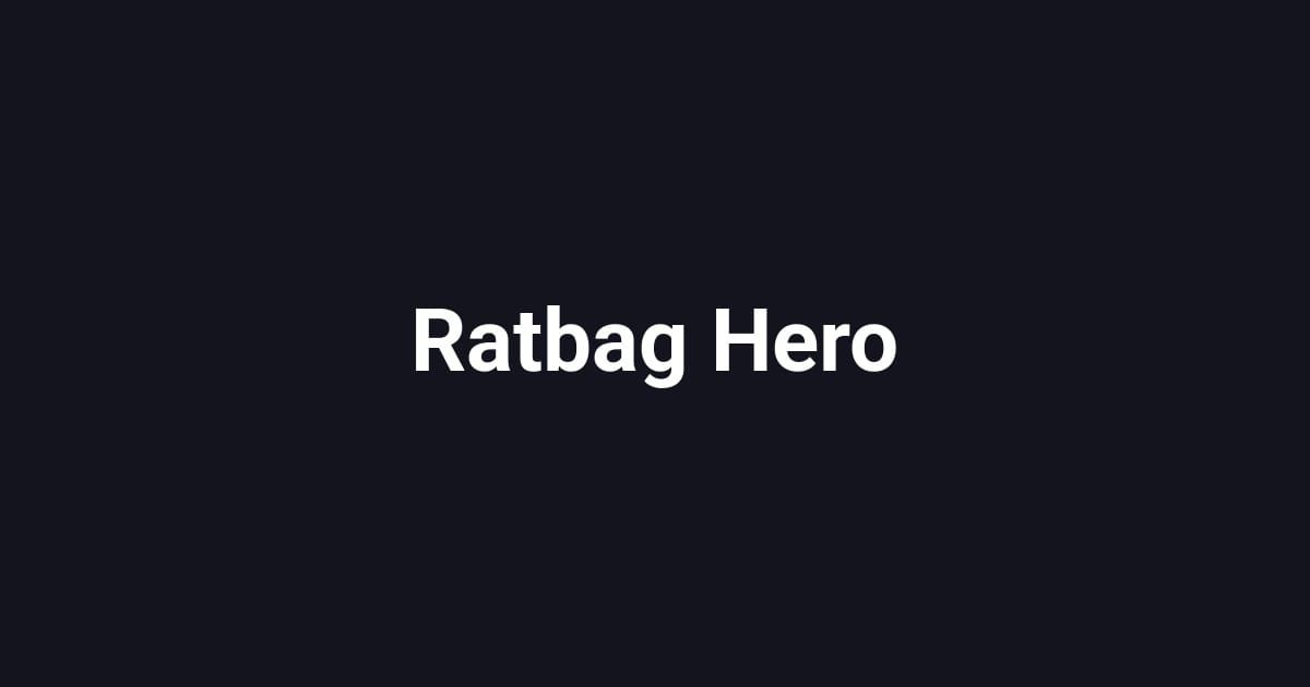 Ratbag Hero