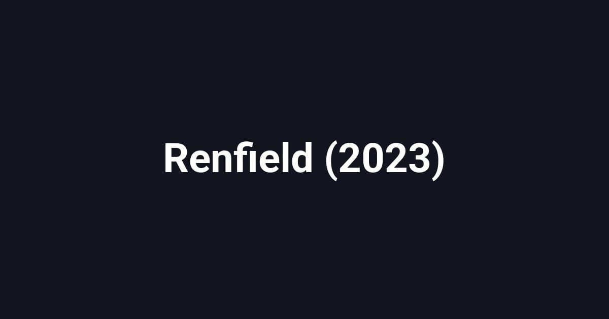 Renfield (2023)