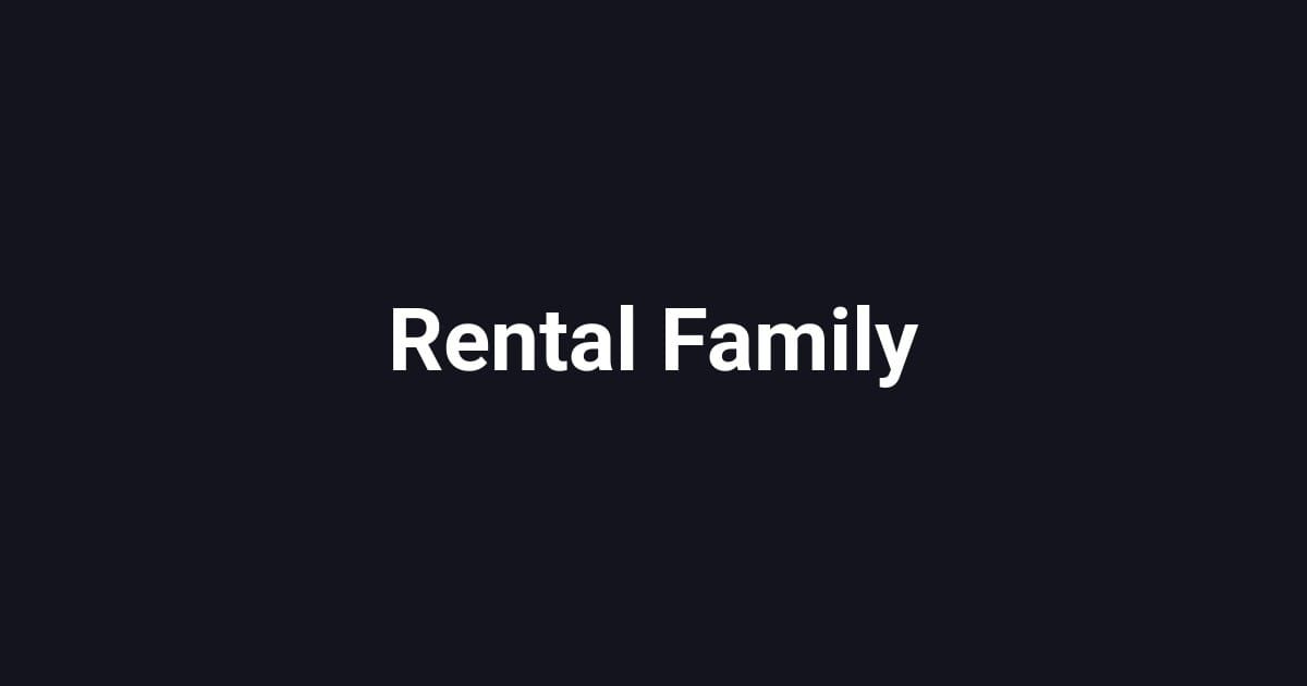 Rental Family