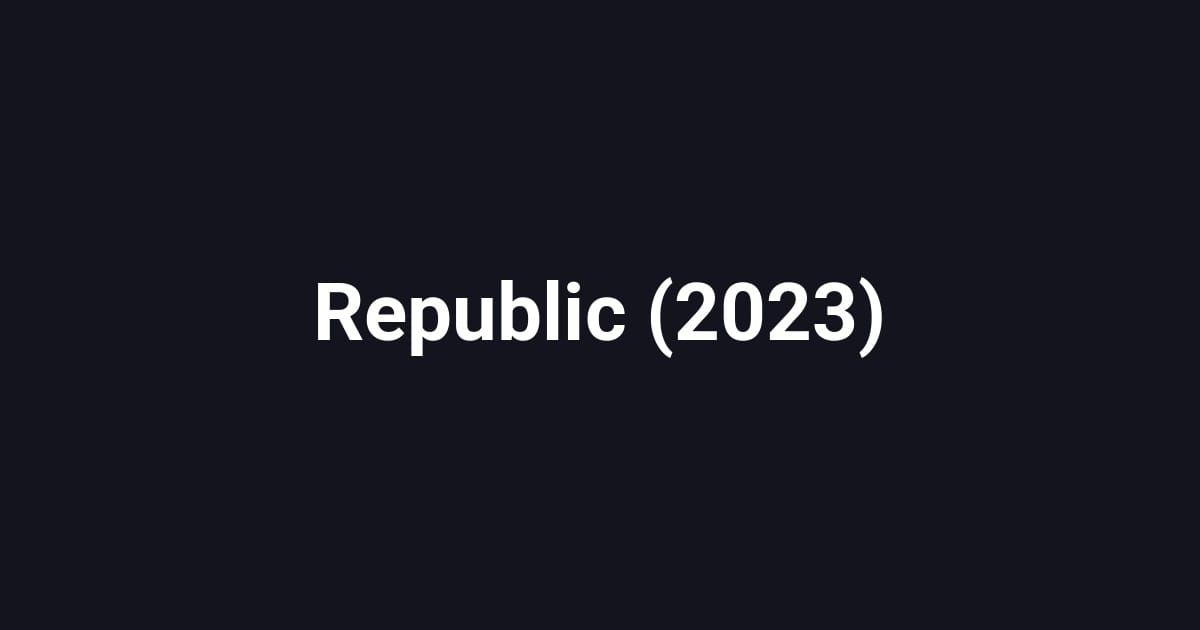 Republic (2023)