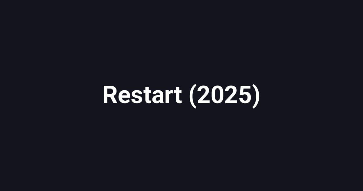 Restart (2025)