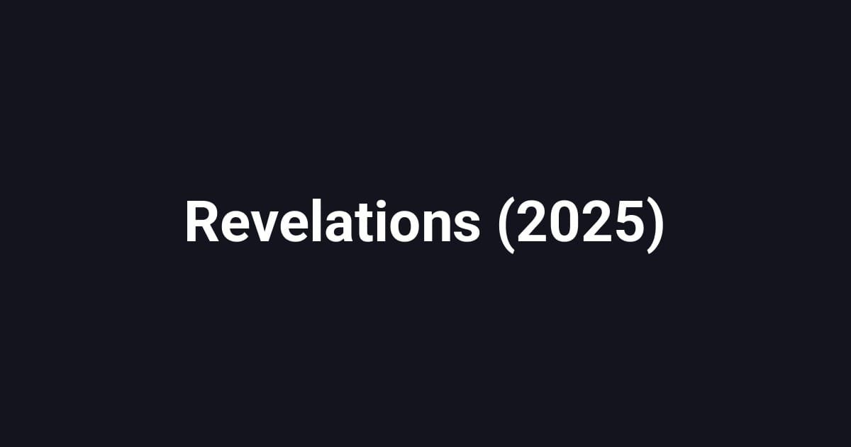 Revelations (2025)