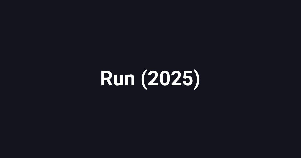 Run (2025)