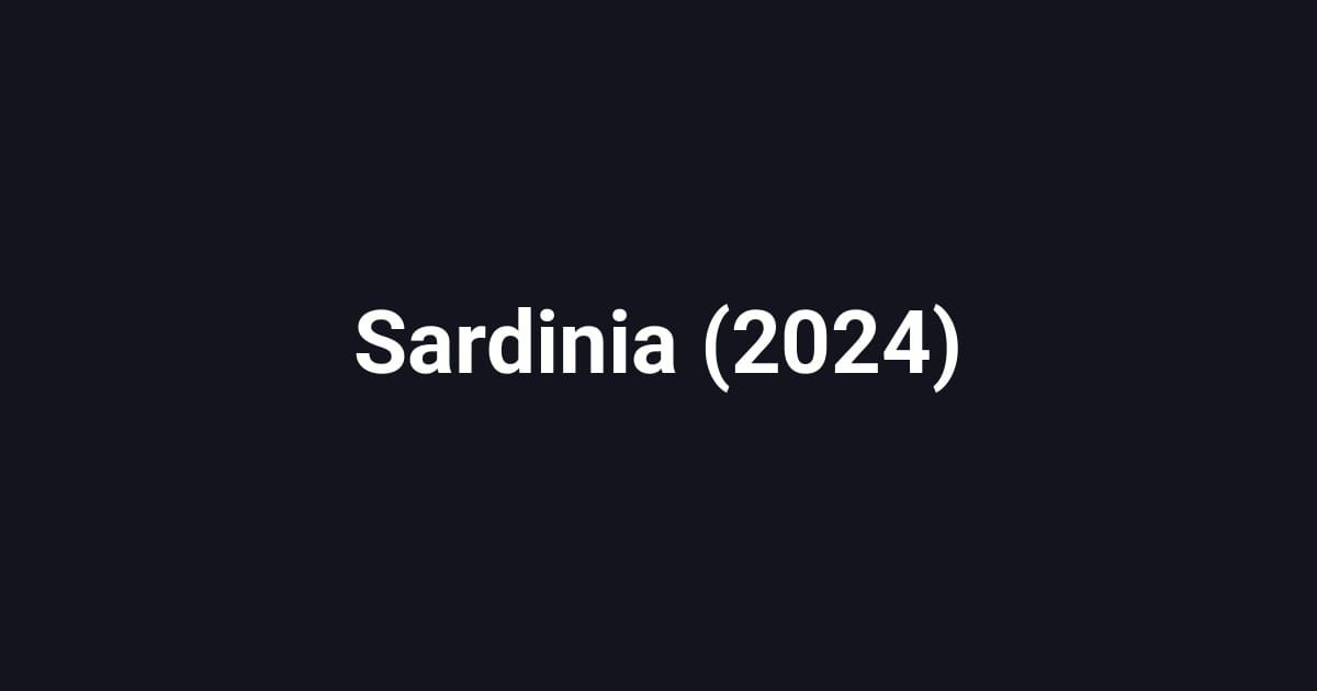 Sardinia (2024)