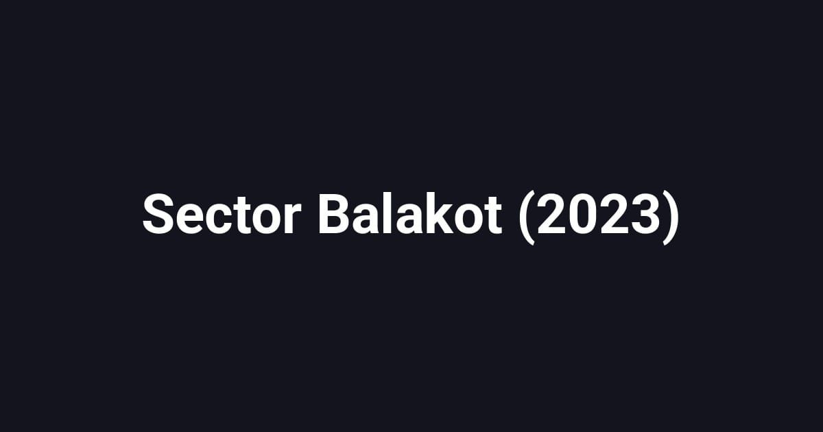 Sector Balakot (2023)