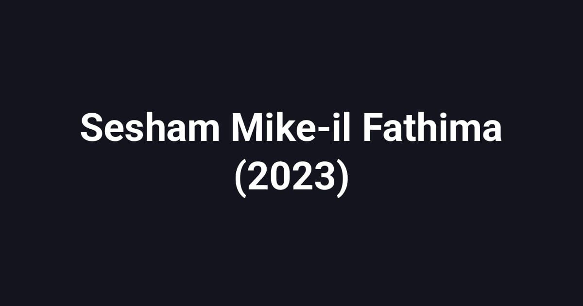 Sesham Mike-il Fathima (2023)