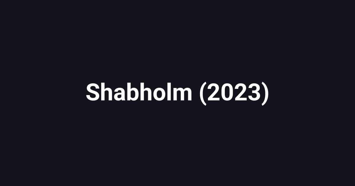 Shabholm (2023)