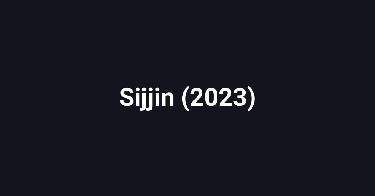 Sijjin (2023)