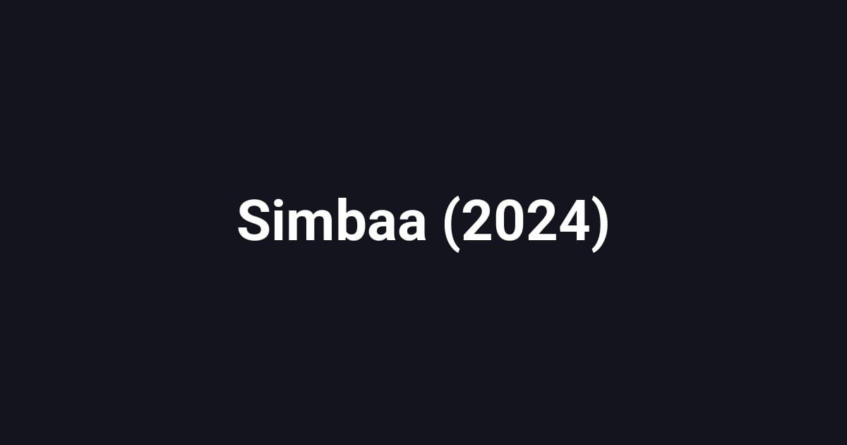 Simbaa (2024)