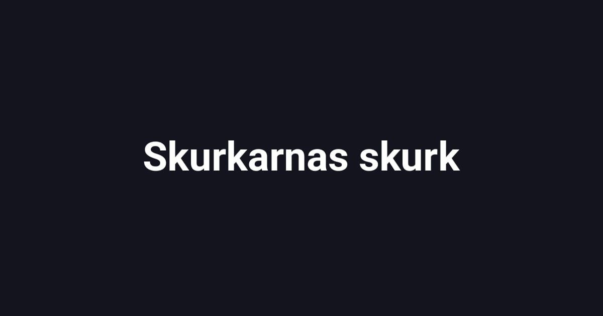 Skurkarnas skurk