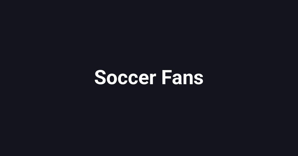 Soccer Fans