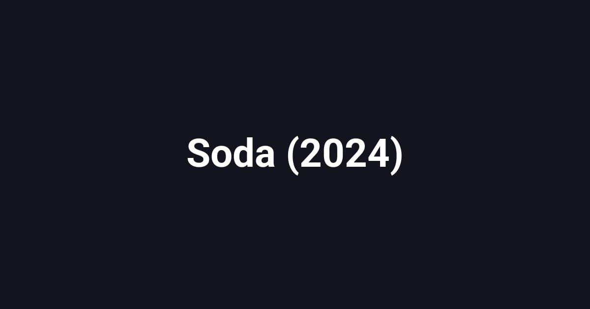 Soda (2024)