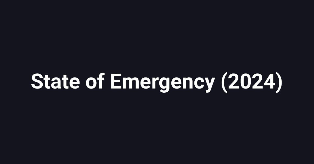 State of Emergency (2024)