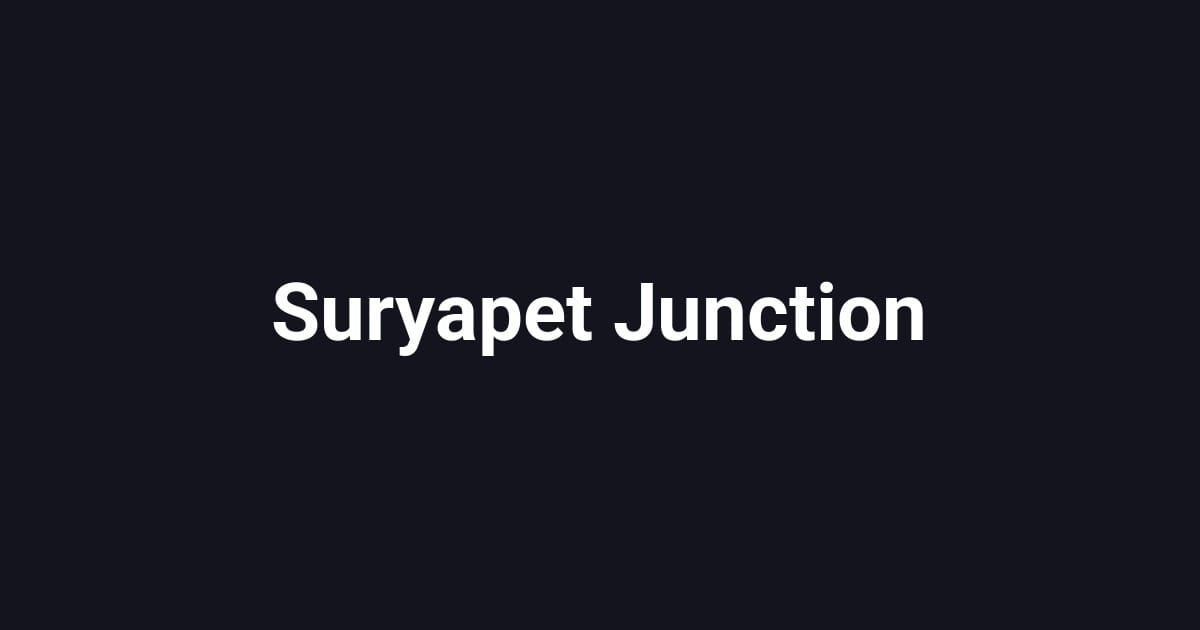 Suryapet Junction