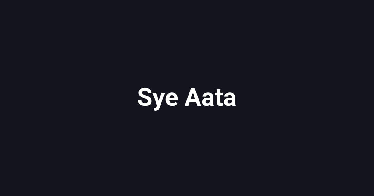 Sye Aata