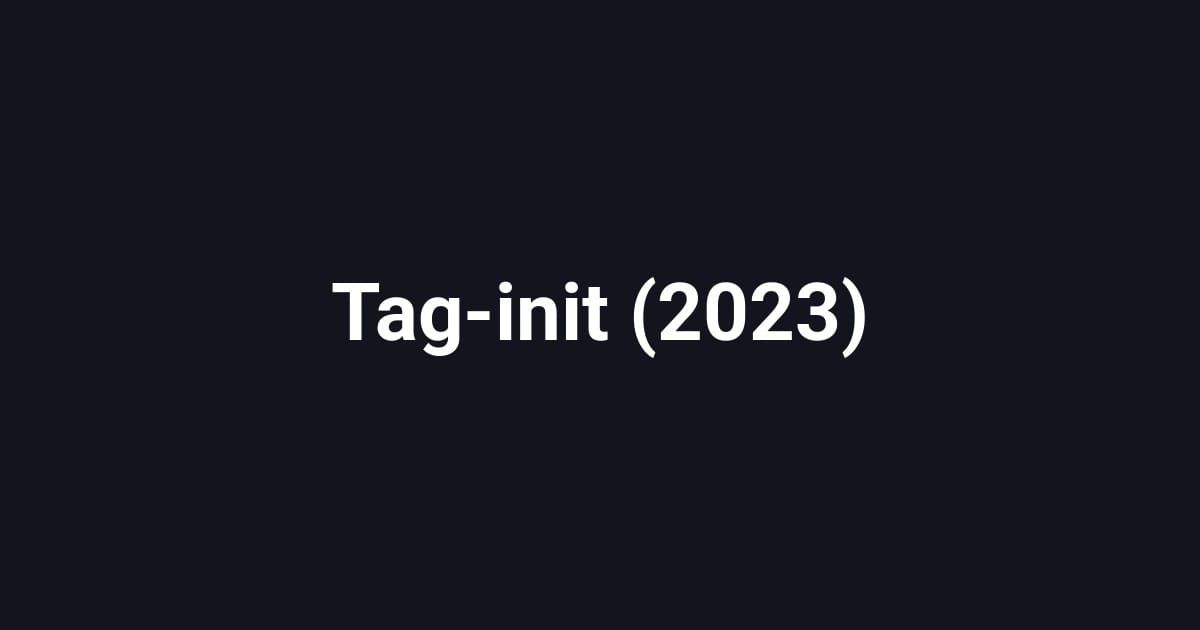 Tag-init (2023)