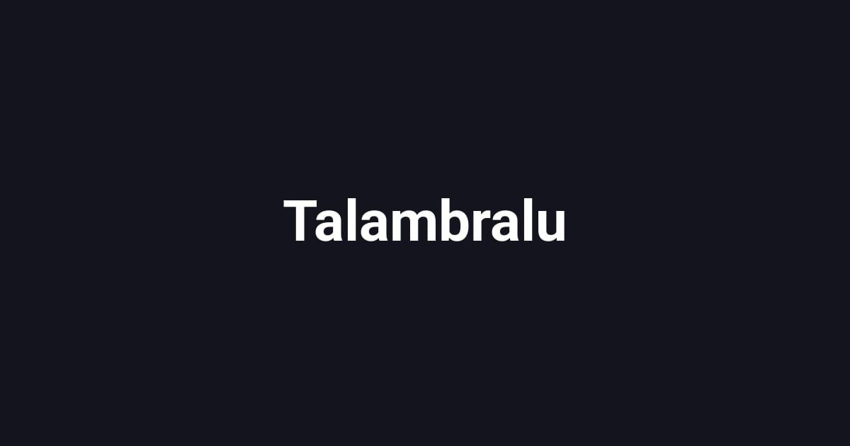 Talambralu