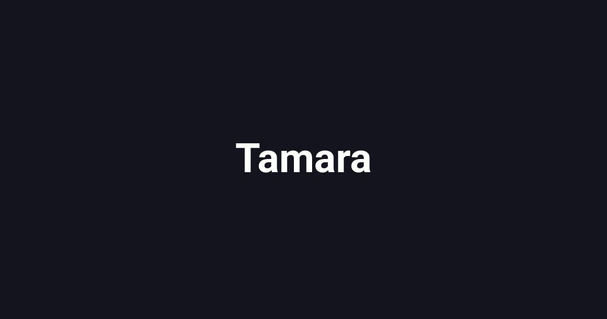Tamara