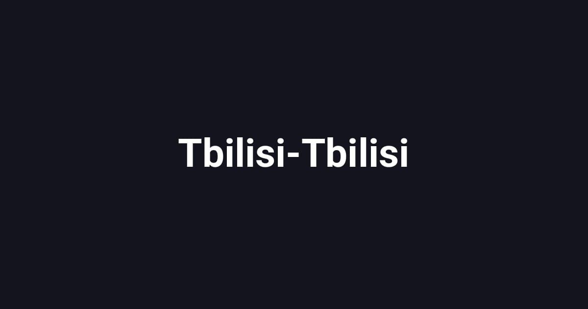 Tbilisi-Tbilisi