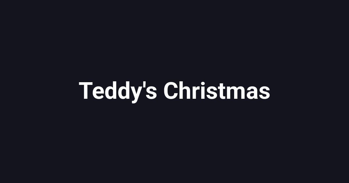 Teddy's Christmas