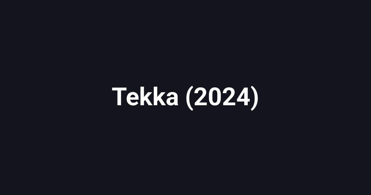Tekka (2024)