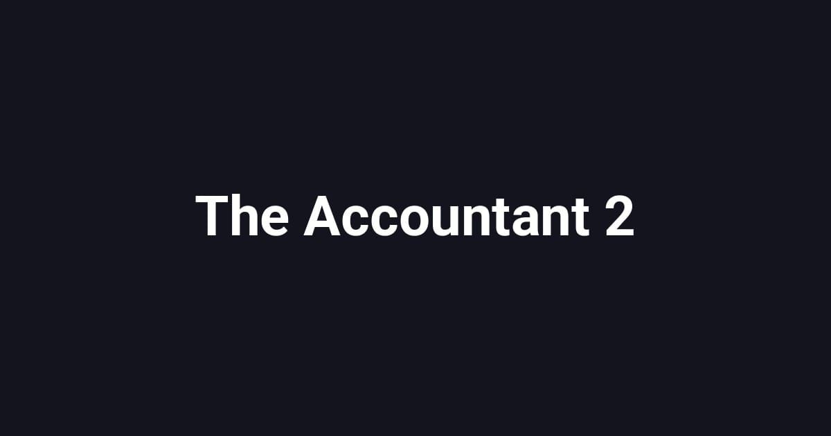 The Accountant 2