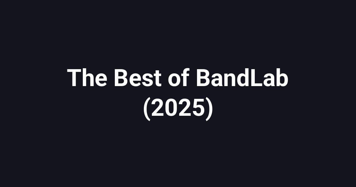 The Best of BandLab (2025)