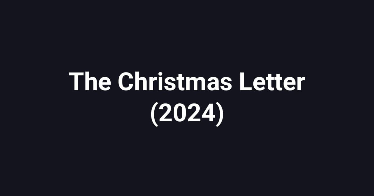 The Christmas Letter (2024)