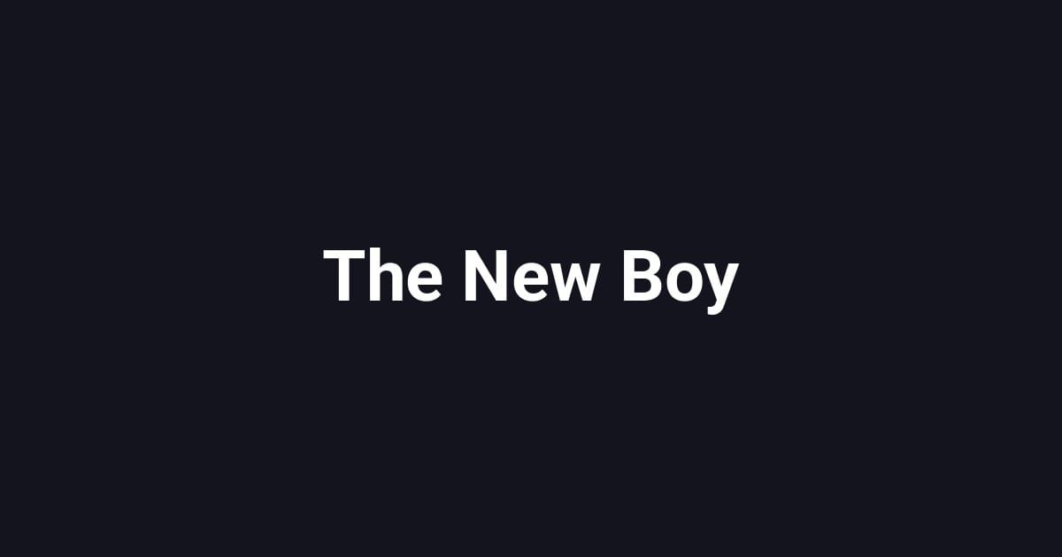 The New Boy