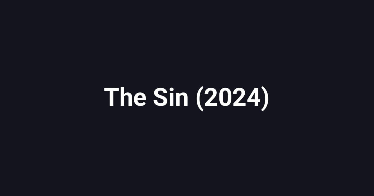 The Sin (2024)