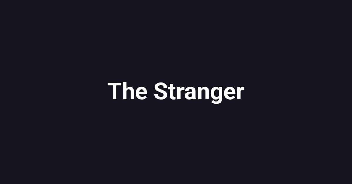 The Stranger