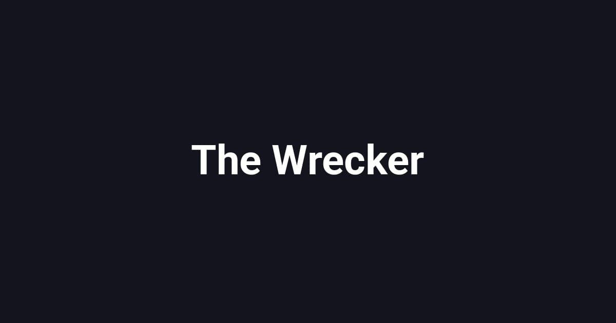 The Wrecker