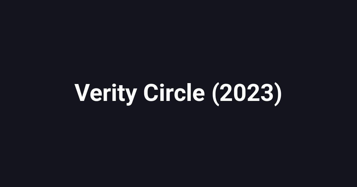Verity Circle (2023)