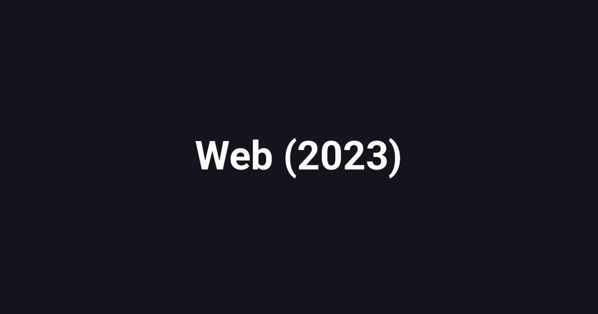 Web (2023)
