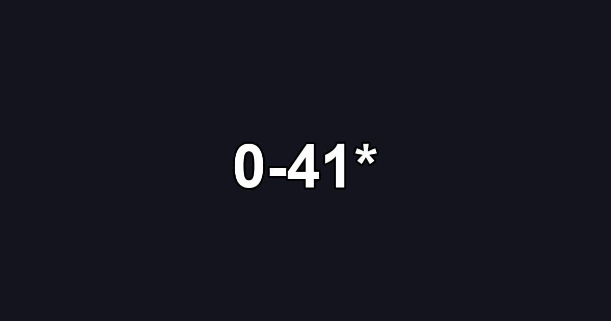 0-41*