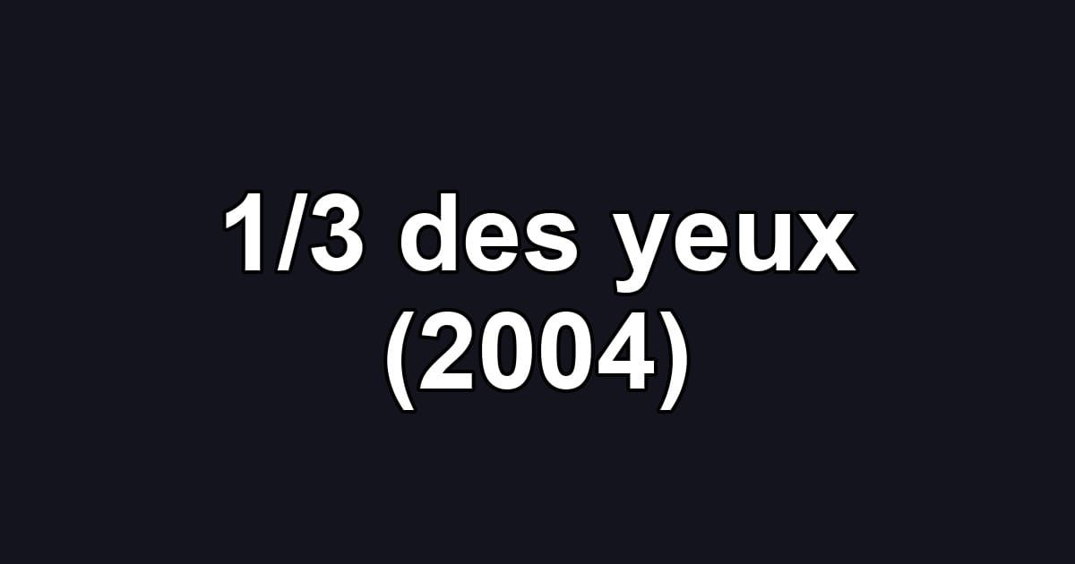 1/3 des yeux (2004)
