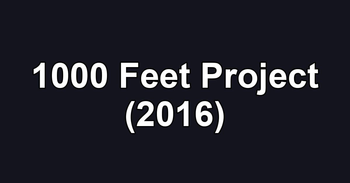 1000 Feet Project (2016)