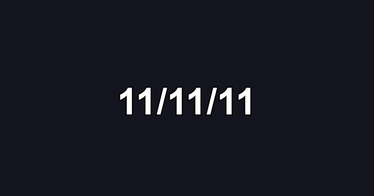 11/11/11