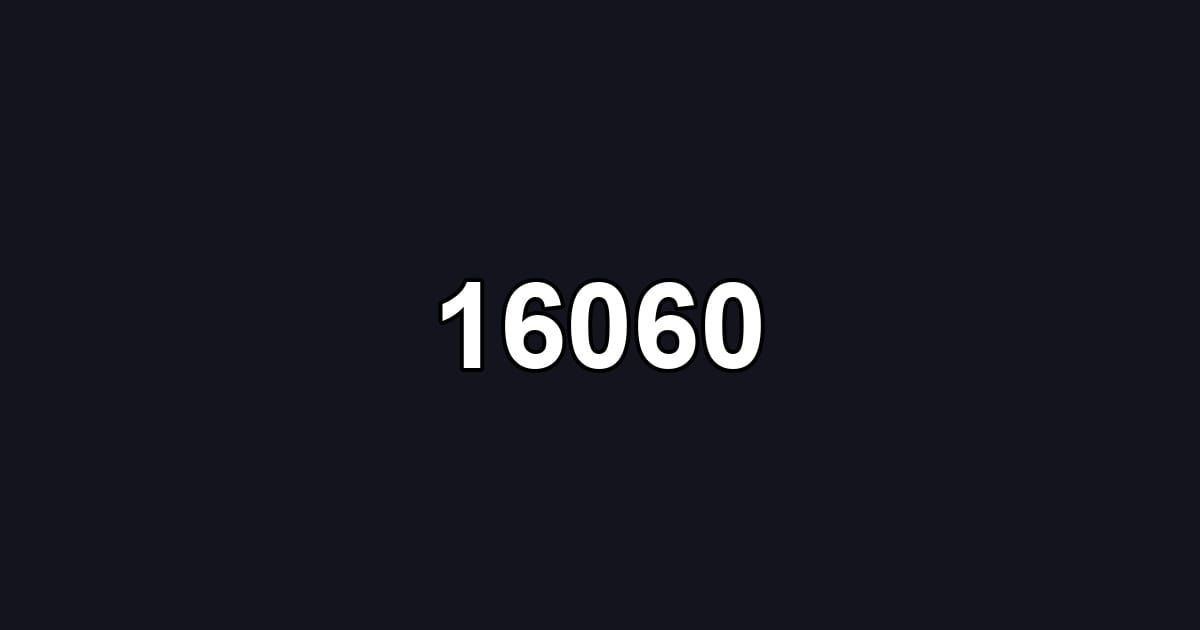 16060