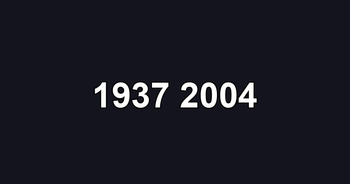 1937 2004