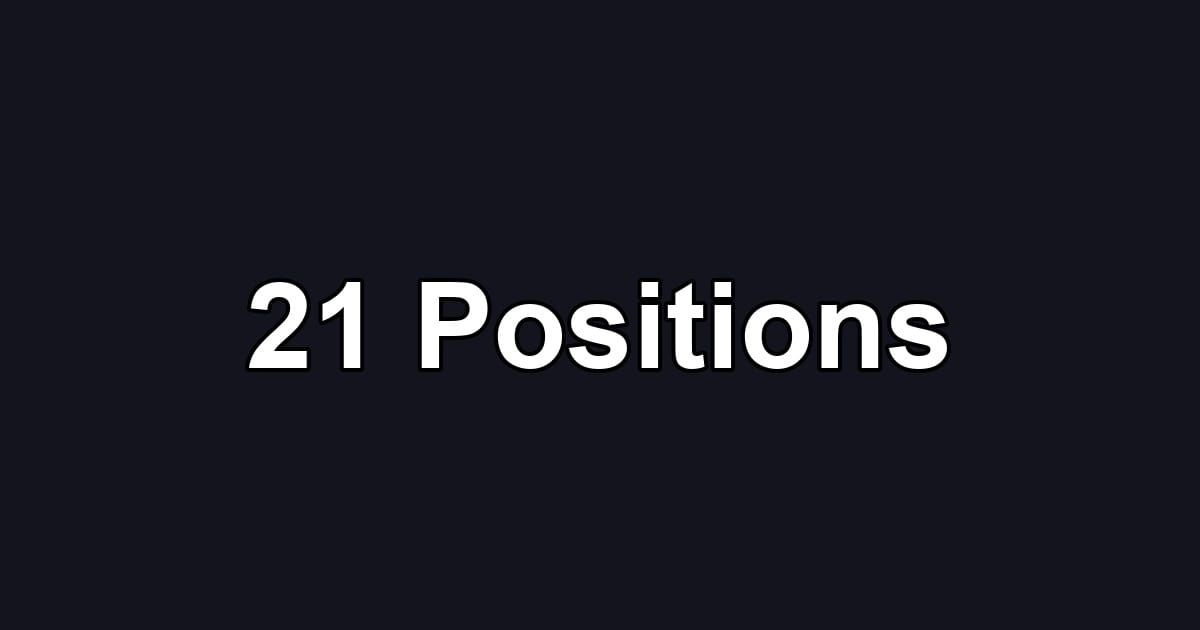 21 Positions